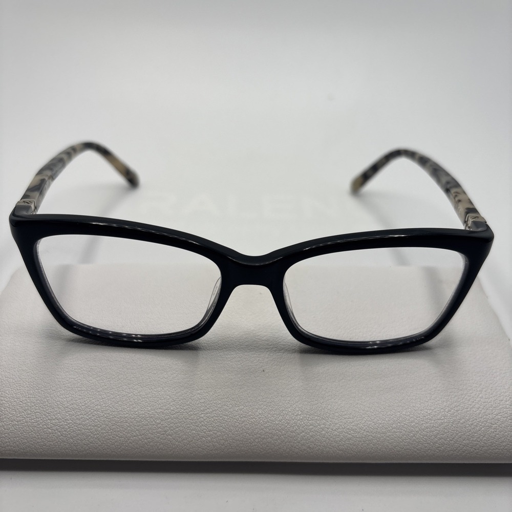 Kate Spade Cortina 7K1 Black/White Tortoise Eyeglasses Frames 52-16-140mm #482